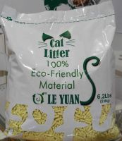 Tofu cat litter