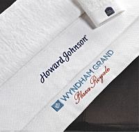 Embroiderred towels for hotel