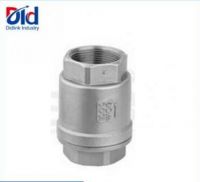 Symbol Direction Of Flow 1 Inch Swing 316 Stainless Steel Vertical Sewage Check Valve Silent Type