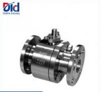 Stainless Steel Flange Direct Mounting Pad Manual Handle Operated Float Ball Valves