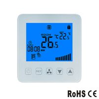 Popular touch screen digital thermostat of fan coil unit