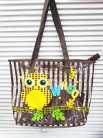 new design shopping bag/pvc hand bag