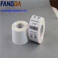 custom size barcode printing thermal label