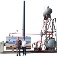 Skid-Mounted Heavy Oil Fuel Hot Oil Boiler Thermal Oil Heater for wood processing plant