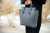 Handmade Felt handbags, Natural felt bag
