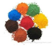 Hot Sale Red/Yellow/Black/Brown/Green/Blue/Orange Iron Oxide (Fe2O3) Pigment 96