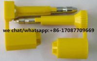 Tamper proof High Plastic Security SealPY-6005 container lead seal security bolt seal for cargo
