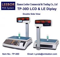TP-30D Electronic Pricing/ Counting Scale, Supermarket Retail 15/30 Kg LCD Scales, POS Multi-Language Price Computing Weighing, Receipt/ Bill Thermal Printer Scale