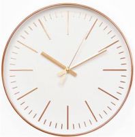 12 inch rose gold promotion clock