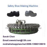 LZ-XC safety shoes military shoes pu injection production line