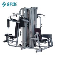 Multi-Functional Gym Equipment, Five-Person Station Fitness Machine, Integrated Fitness Machine