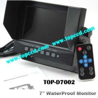 TOPCCD 7" Waterproof IP69K CCTV Surveillance Digital LCD Monitor (TOP-D7002)