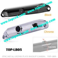 Zinc Metal License Plate Number Backup Reversing Camera from TOPCCD (TOP-LB05)