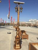 New concrete process  light poles