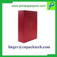 Customized Black Paper Printing Logo Perfume Custom Paper Gift Box