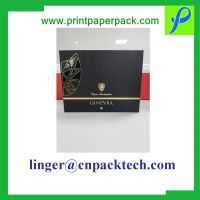 Colorful Style Cosmetic Paper Cardboard Gift Flip Packaging Box