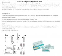 CE Marked COVID-19 Antigen Test whatsapp 008613536892173