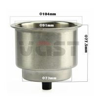 stainless steel marine hardware boat accessories drink cup holder