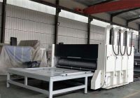 china manufacture semiautomatic corrugated carton box printing machine