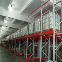 Warehouse Storage Push Back Rack