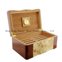 Specially customized high quality wooden cigar box and humidor