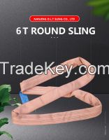 Brown color round sling