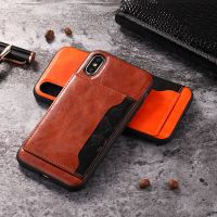 Stand Card Slots PU leather mobile phone case