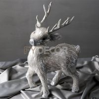 Christmas Deer Handmade Craft Reindeer Decaration