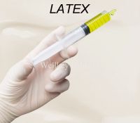 Examination disposable latex gloves