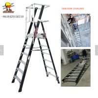 Compact Folding Step Aluminum Alloy Telescopic Ladder