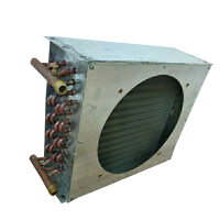 Manufacturer OEM high-quality air-conditioning fin type copper tube condenser (including fan)