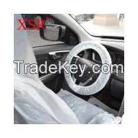 Plastic waterproof disposable LDPE steering wheel cover