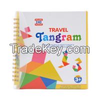 Sell magnetic tangram puzzle book for kids