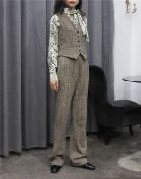 Women's waistcoat and pant suit