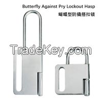 Butterfly Against Pry Lockout Hasp