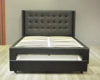 Tufted Drawer Bed