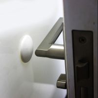 Silicone wall protector door handle bumper