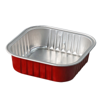 Smoothwall Aluminum Foil Rectangle tray mini pans foil containers with lids