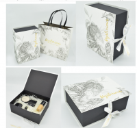 Wholesale Custom design luxury printed art paper cosmetic box for skin care cream packaging