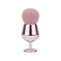 Wine Cup Powder Brush, OEM Private Label Makeup Brush Cosmetics Highlighter Loose Powder Brushes