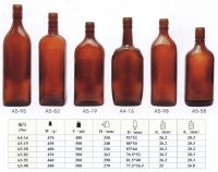 amber glass bottles