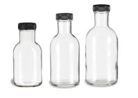 boston round glass bottles