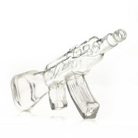 gun shape alcohol glass bottles