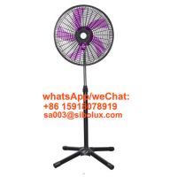 18 inch electric plastic standing fan with cross base/stand fan Vendilator for office and home appliances