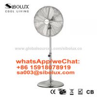 16 inch metal vintage stand electric fan