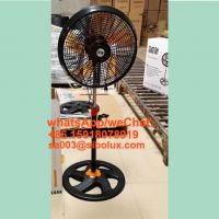 18 inch electric plastic standing fan with tripod base
