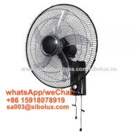 18 inch plastic wall mounted fan with oscillating function