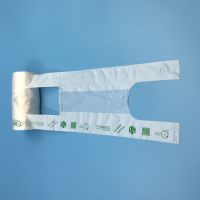 High Quality Biodegradable T-shirt Bags on Roll