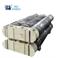 Supply UHP Graphite Electrode 300 350 400 FOR EAF / LF WJL Carbon Wangjinliang