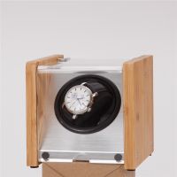Cheapest bamboo watch winder for automatic watch made in China factory